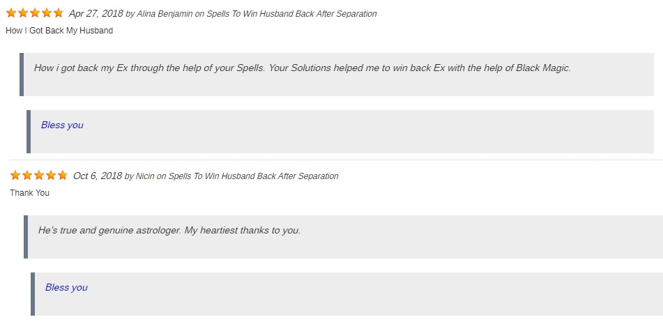 Testimonial 2 naam se vashikaran